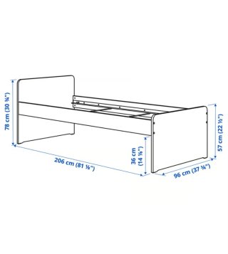 Cama Ikea Blanca