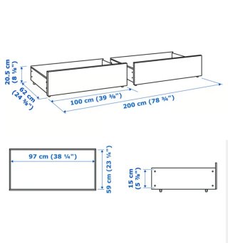 Cama Ikea Blanca