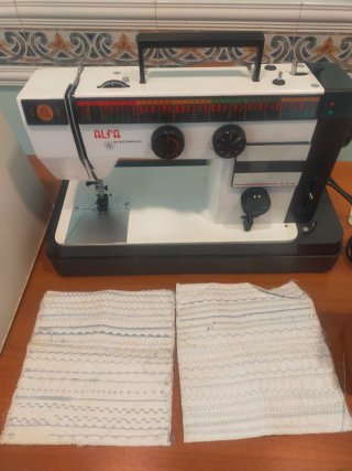 Máquina de coser Alfa electronic