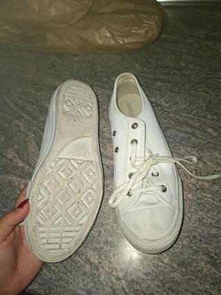 Zapatillas Converse Blancas Piel
