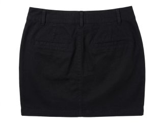 Falda mini Springfield negra