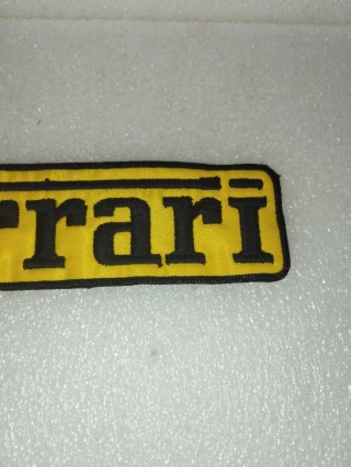 Toppa Ferrari Tessuto