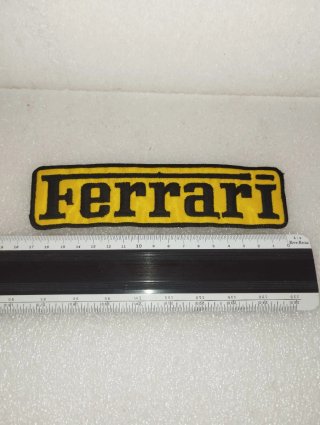 Toppa Ferrari Tessuto