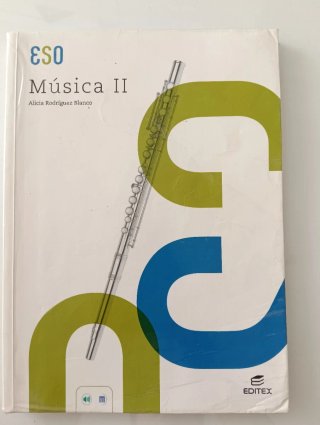 Libro Música 2 ESO Ed. Editex