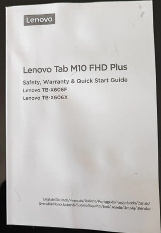 Lenovo Tab M10 FHD Plus 32GB, pari al nuovo