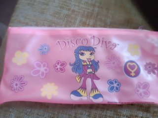 Estuche y goma de borrar infantil