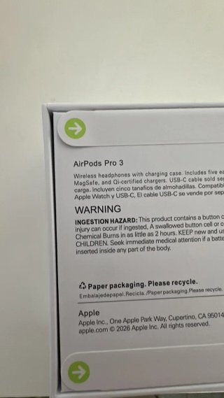 ‼️AIRPODS PRO 3 NUEVOS, PRECINTADOS Y SIN ABRIR ‼️