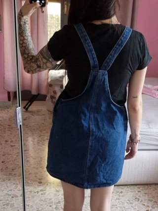 Salopette in denim