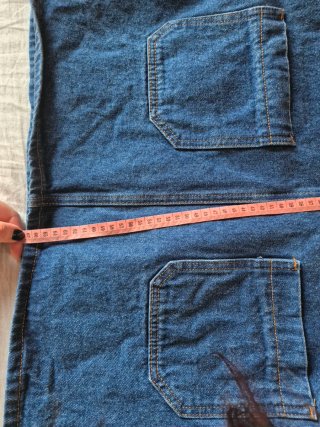 Salopette in denim