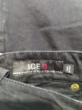 Bermuda Jeans Iceberg Unisex Blu