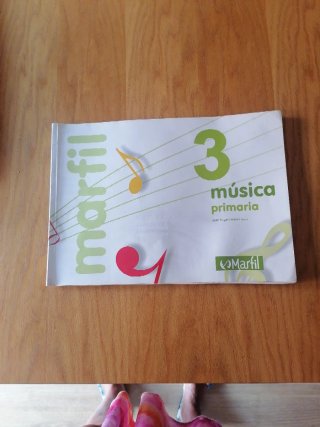 Libro Música 3 Primaria Marfil