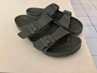 Ciabatte Birkenstock Arizona Uomo Cachi Tg 42