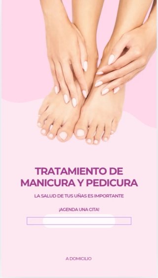 Técnico de manicura y pedicura a domicilio