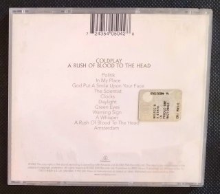 Coldplay-A Rush of Blood To The Head-Cd Europa