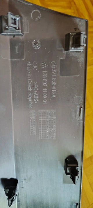 Molduras nuevas salpicadero Skoda Fabia 6V1 858 41