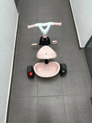 Triciclo Smoby Baby Driver Confort Rosa