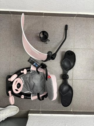 Triciclo Smoby Baby Driver Confort Rosa
