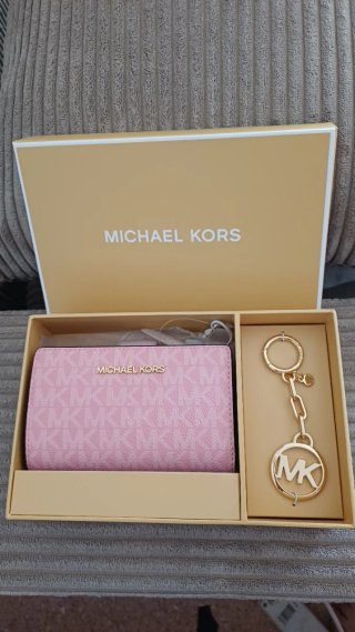Michael Kors Cartera y Llavero Original