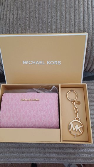 Michael Kors Cartera y Llavero Original