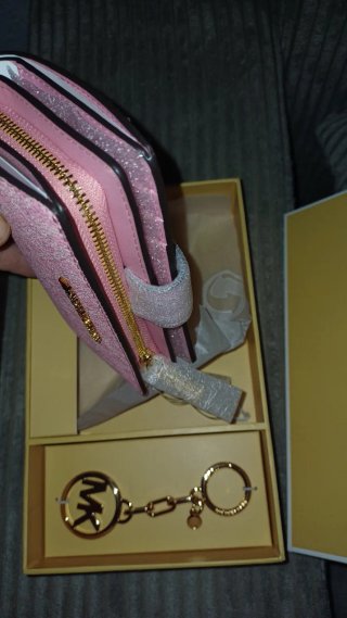 Michael Kors Cartera y Llavero Original