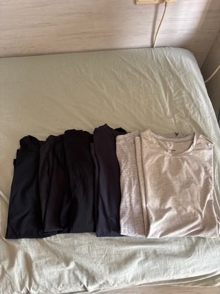 Lote 6 Camisetas Manga Corta zara