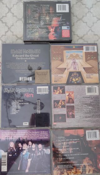 Pack 7 CDs Iron Maiden