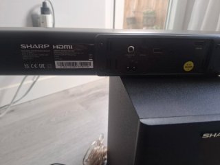 Barra de sonido Sharp con subwoofer: HT-SBW110