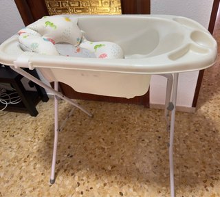 Bañera Jane bebé con cojín y soporte