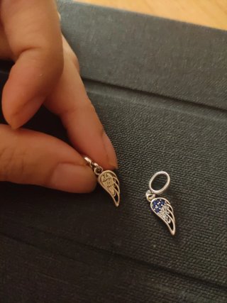 Charm Alas Pandora Plata