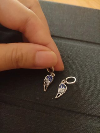 Charm Alas Pandora Plata