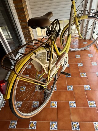 Bicicleta Paseo Cinzia Deco Ville Beige