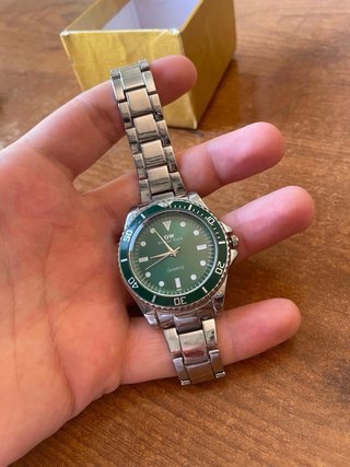 Reloj OW Original Watch Verde y Plateado