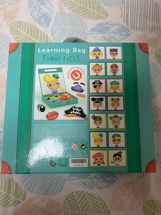 Juego magnético de caras divertidas