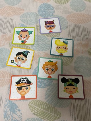 Juego magnético de caras divertidas