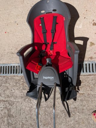Hamax Smiley Silla Portabebés Bicicleta