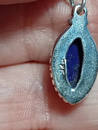 Pendientes Plata Ley lapizlazuli