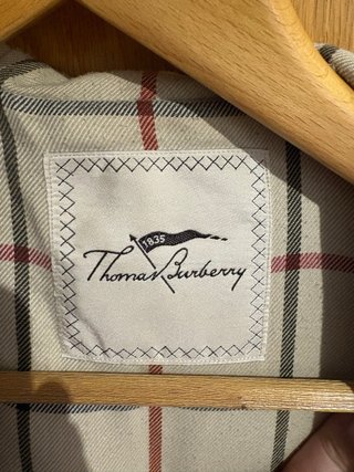 Parka Thomas Burberry Gris