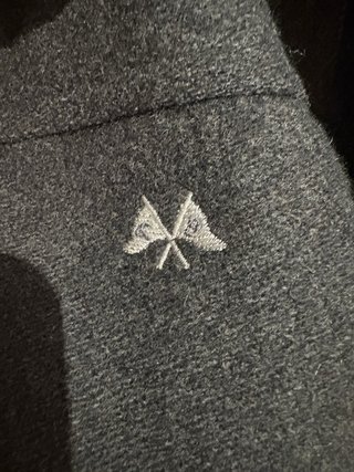Parka Thomas Burberry Gris