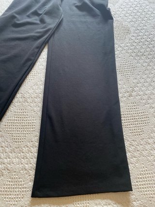 Mono H&M Pierna Ancha Negro