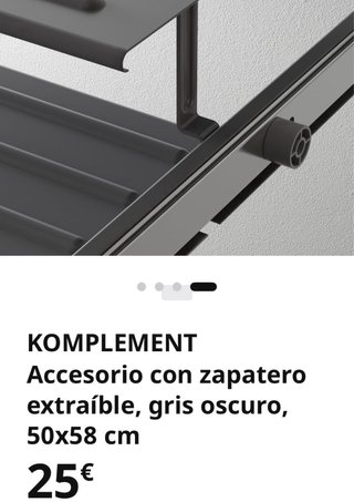 Zapatero KOMPLEMENT IKEA nuevo,en su caja original