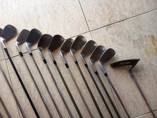 Juego de palos de golf con bolsa