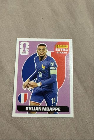 Cromos Panini Mbappe Extra Sticker