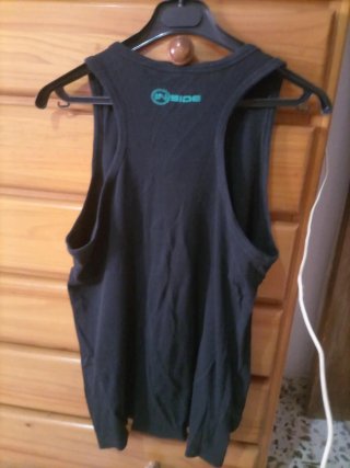 Camiseta tirantes negra