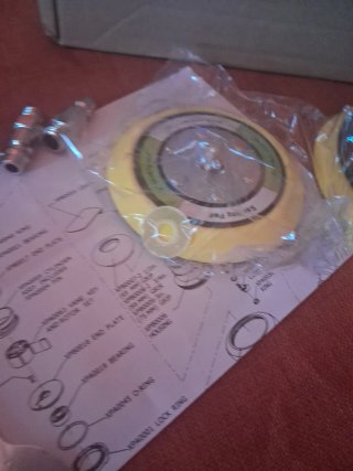 Levigatrice orbitale pneumatica Prima completa