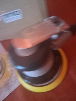 Levigatrice orbitale pneumatica Prima completa
