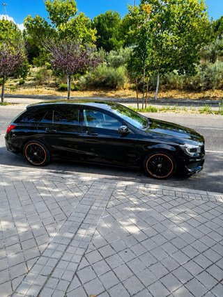 Mercedes CLA 200 d Shooting Brake OrangeArt AMG