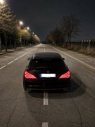Mercedes CLA 200 d Shooting Brake OrangeArt AMG