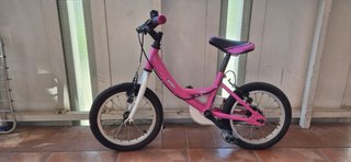 Bicicleta B-Pro 14 rosa