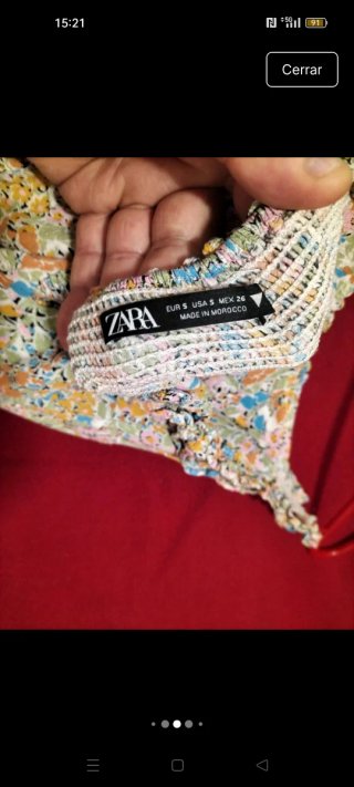 Vestido de verano corto de tiras