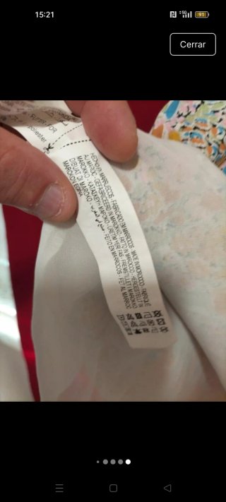 Vestido de verano corto de tiras